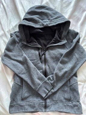 Lululemon Gray Zip-Up Hoodie